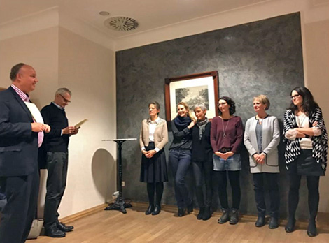 Dienstjubiläen 2016 im Rahmen der Weihnachtfeier